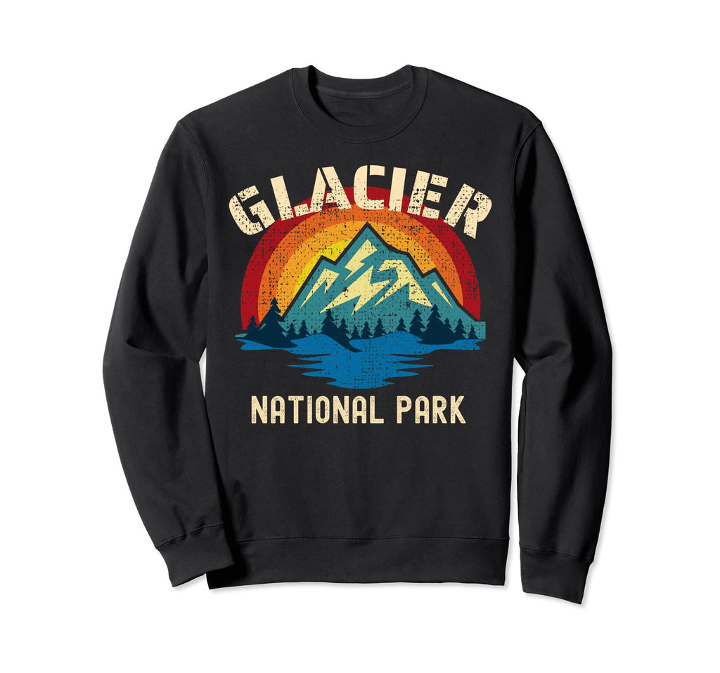 Glacier National Park Souvenir Sweatshirt - Novelty Apparel Unisex - T-Shirt, Sweatshirt, Hoodie