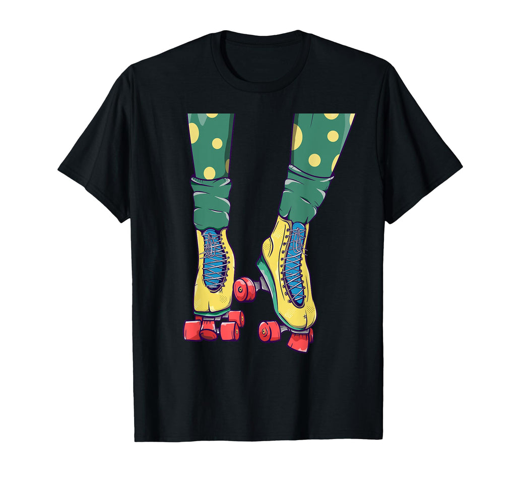Roller Skating Roller Skates T-Shirt - Custom Art Print for Adults - T-Shirt, Sweatshirt, Hoodie