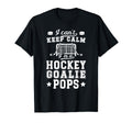 Im Hockey Goalie Pops Ice Hockey T-Shirt - Unique Graphic Unisex - T-Shirt, Sweatshirt, Hoodie