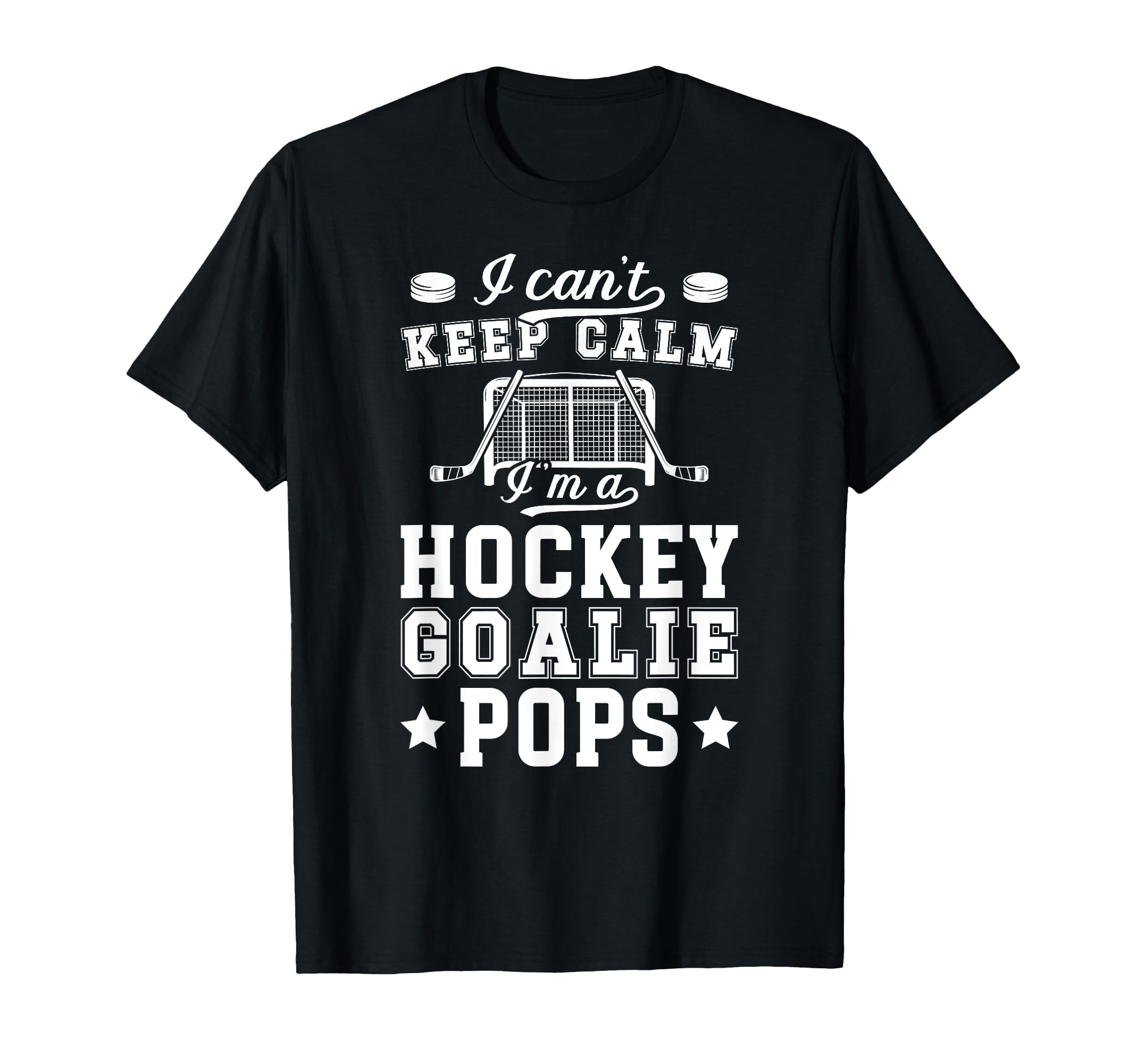 Im Hockey Goalie Pops Ice Hockey T-Shirt - Unique Graphic Unisex - T-Shirt, Sweatshirt, Hoodie