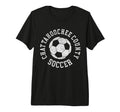 Chattahoochee County Soccer Distressed T-Shirt - Graphic Print Men Women - T-Shirt, Sweatshirt, Hoodie