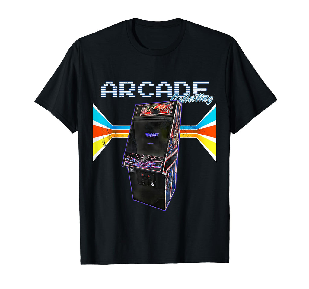 Arcade Cabinet Machine 1970 1980 T-Shirt - Casual Everyday Wear Unisex - T-Shirt, Sweatshirt, Hoodie