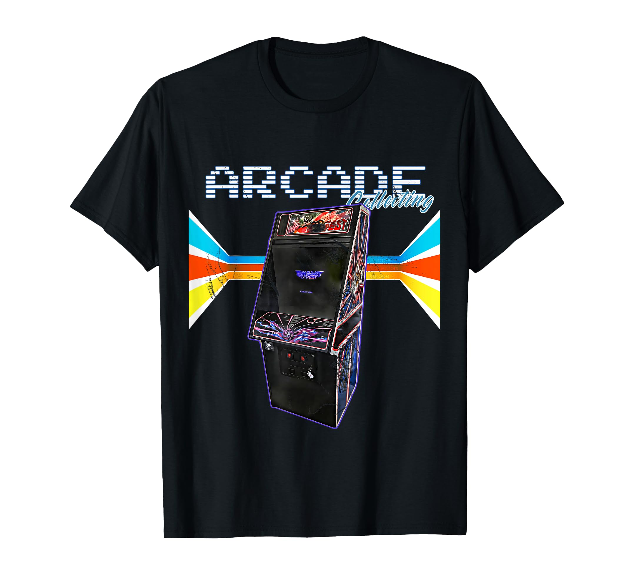 Arcade Cabinet Machine 1970 1980 T-Shirt - Casual Everyday Wear Unisex - T-Shirt, Sweatshirt, Hoodie