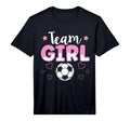 Mens Team Soccer Gender Reveal T-Shirt - Novelty Apparel Men Women - T-Shirt, Sweatshirt, Hoodie