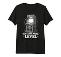 One Level More Arcade Gamer Tri Blend T-Shirt - Unique Graphic Unisex - T-Shirt, Sweatshirt, Hoodie