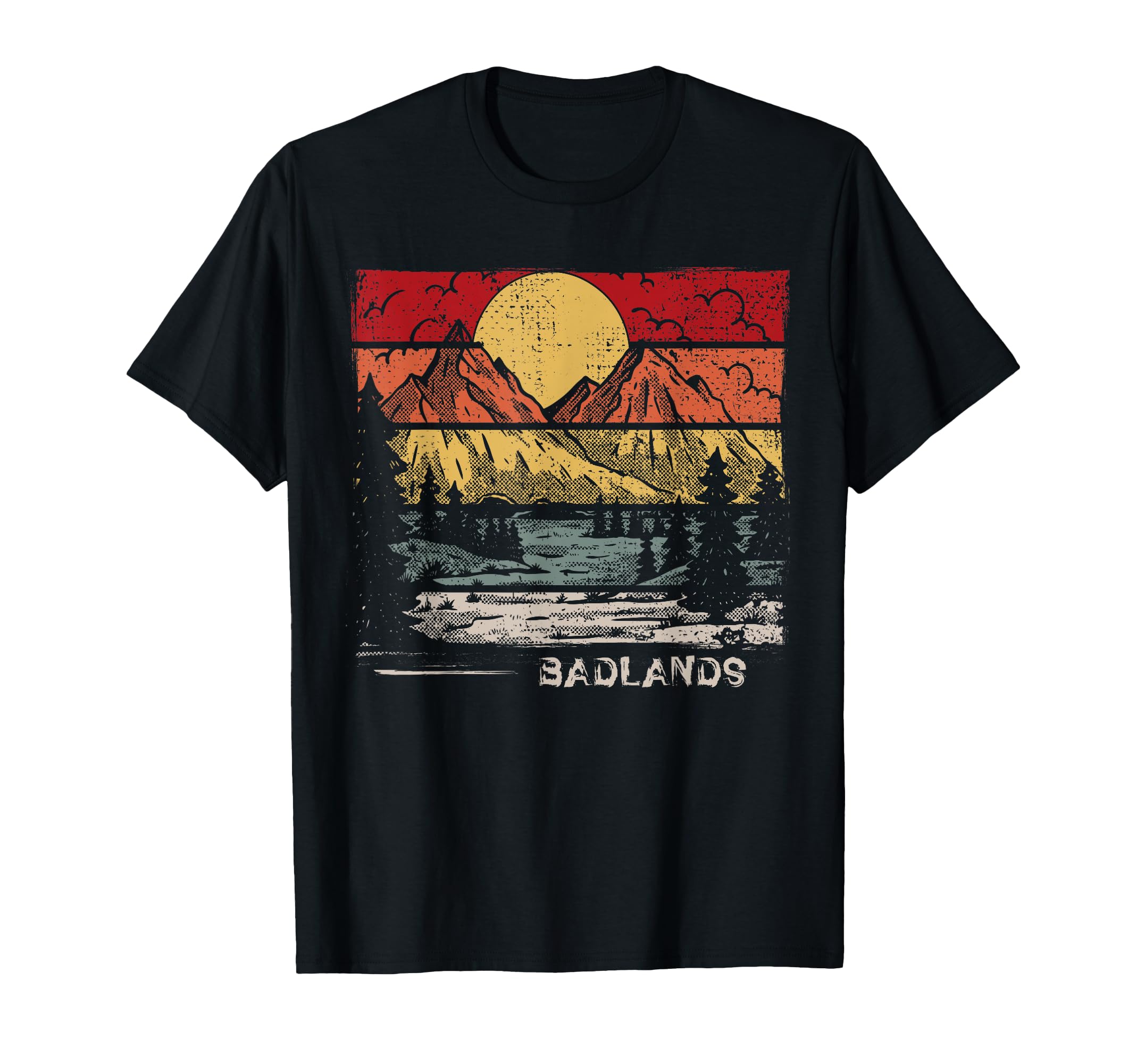 Badlands National Park Us Badlands T-Shirt - Graphic Print Unisex - T-Shirt, Sweatshirt, Hoodie