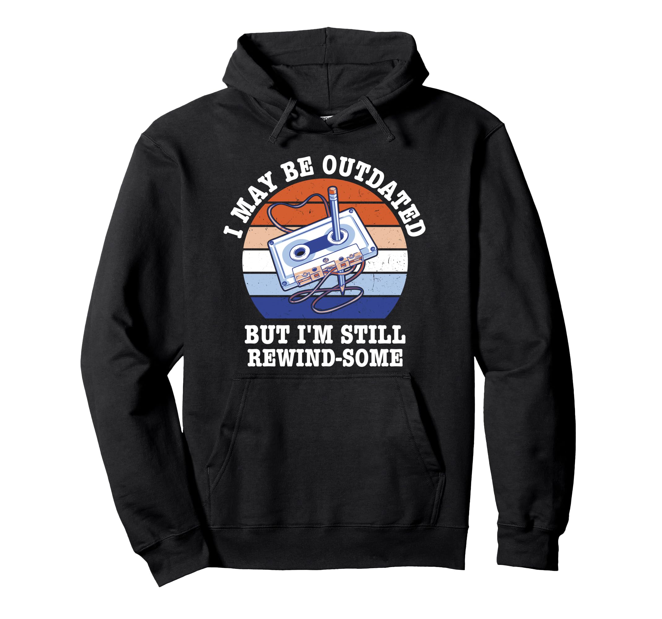 Music Lover Cassette Tape 80S 90S Hoodie - Trendy Graphic for Adults - T-Shirt, Sweatshirt, Hoodie