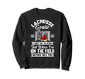 Lacrosse Goalie Sweatshirt - Unique Graphic for Adults - T-Shirt, Sweatshirt, Hoodie