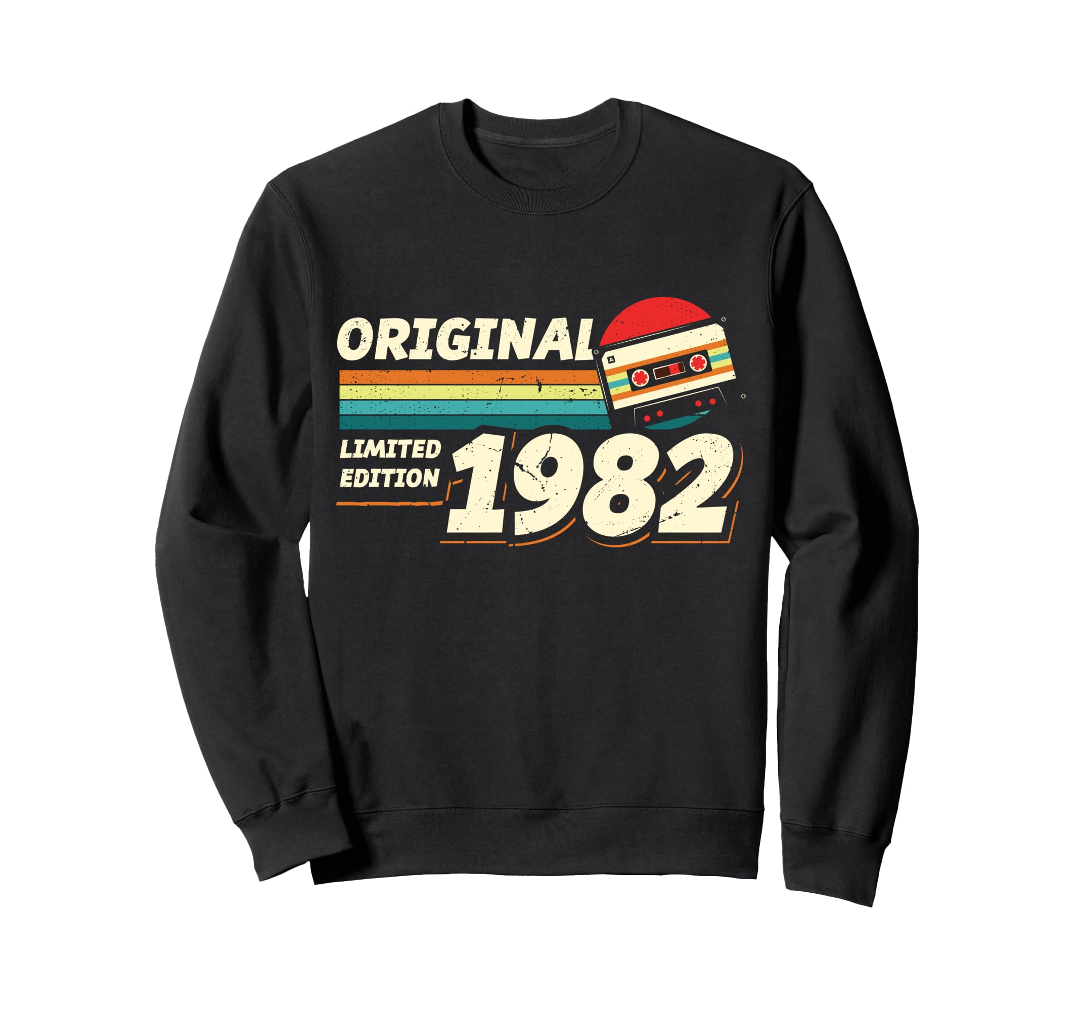 1982 Cassette Tape 42Th Birthday Sweatshirt - Graphic Print Unisex - T-Shirt, Sweatshirt, Hoodie