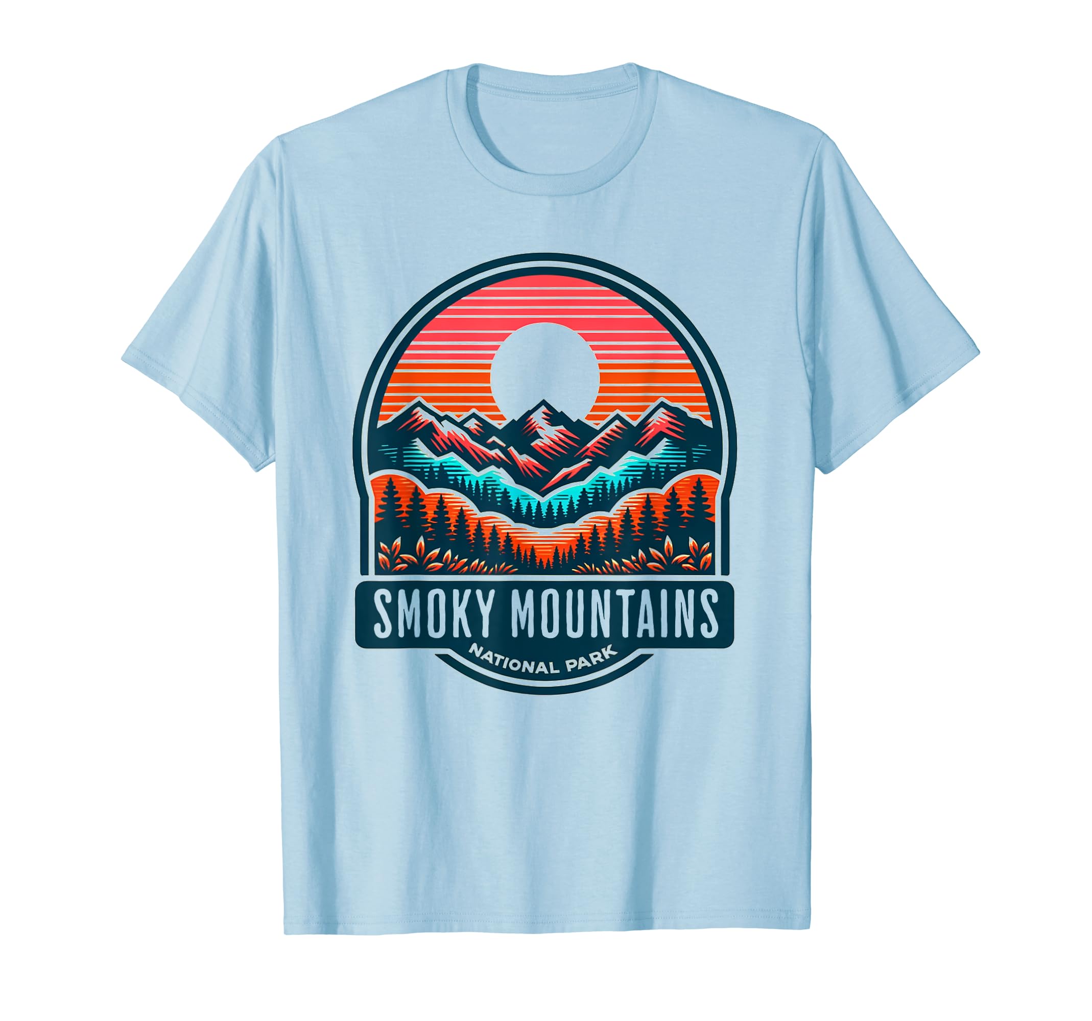 Great Smoky Mountains National Park Hoodie - Custom Art Print Men Women - T-Shirt, Sweatshirt, Hoodie