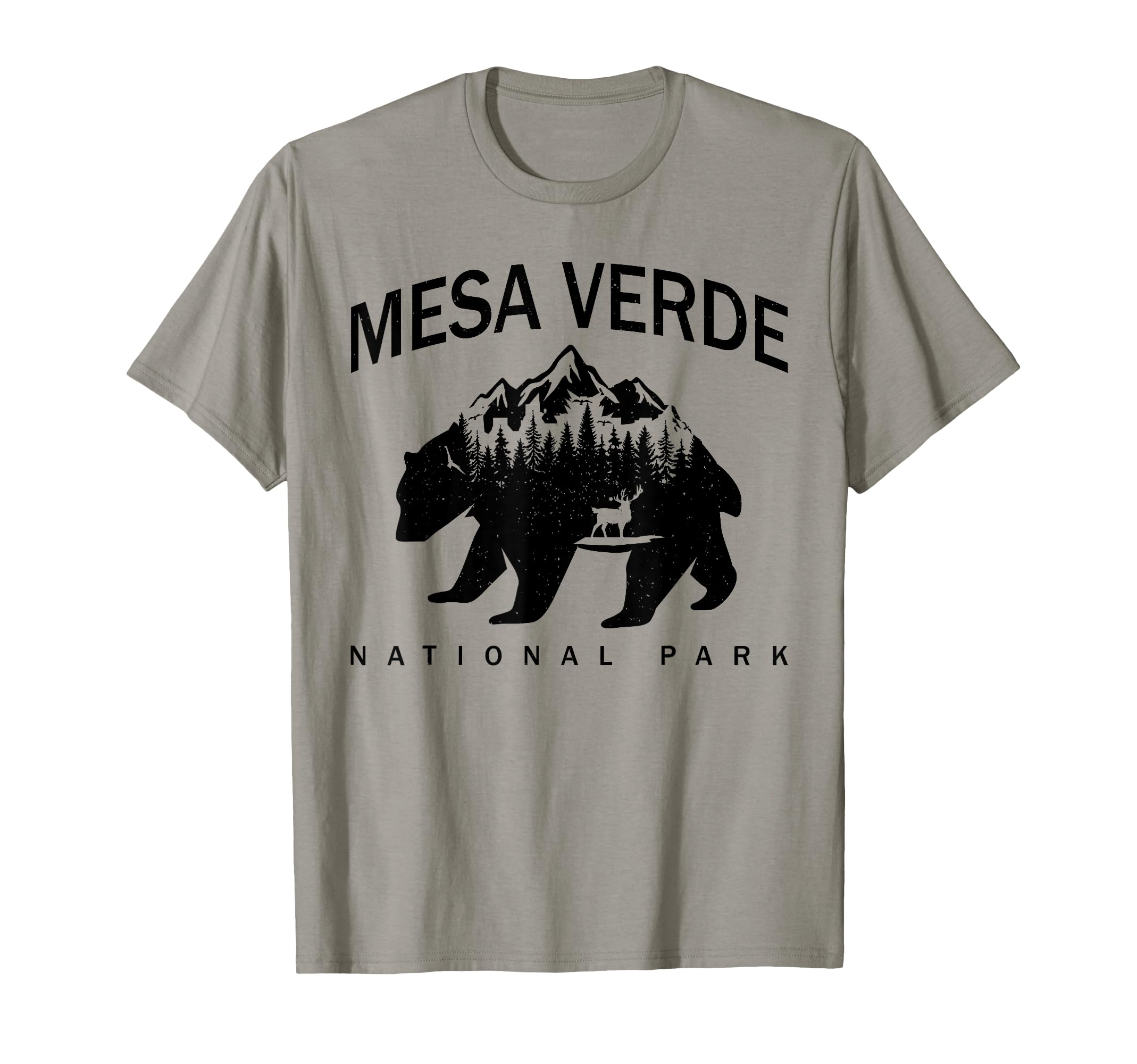 Mesa Verde National Park Bear Souvenir T-Shirt - Unique Graphic for Adults - T-Shirt, Sweatshirt, Hoodie
