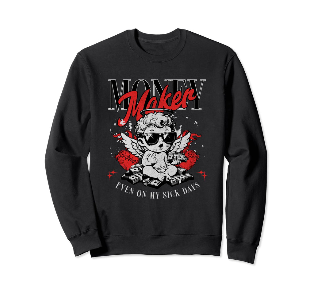 Gangster Hiphop Old School Hip Sweatshirt - Casual Everyday Wear Men Women - T-Shirt, Sweatshirt, Hoodie