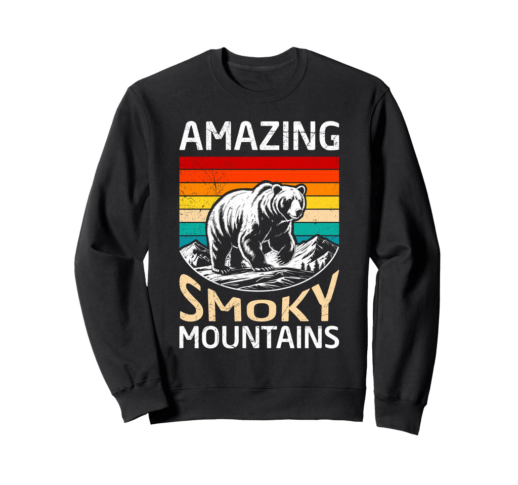 Tennessee Amazing Smoky Mountains Sweatshirt - Trendy Graphic for Adults - T-Shirt, Sweatshirt, Hoodie