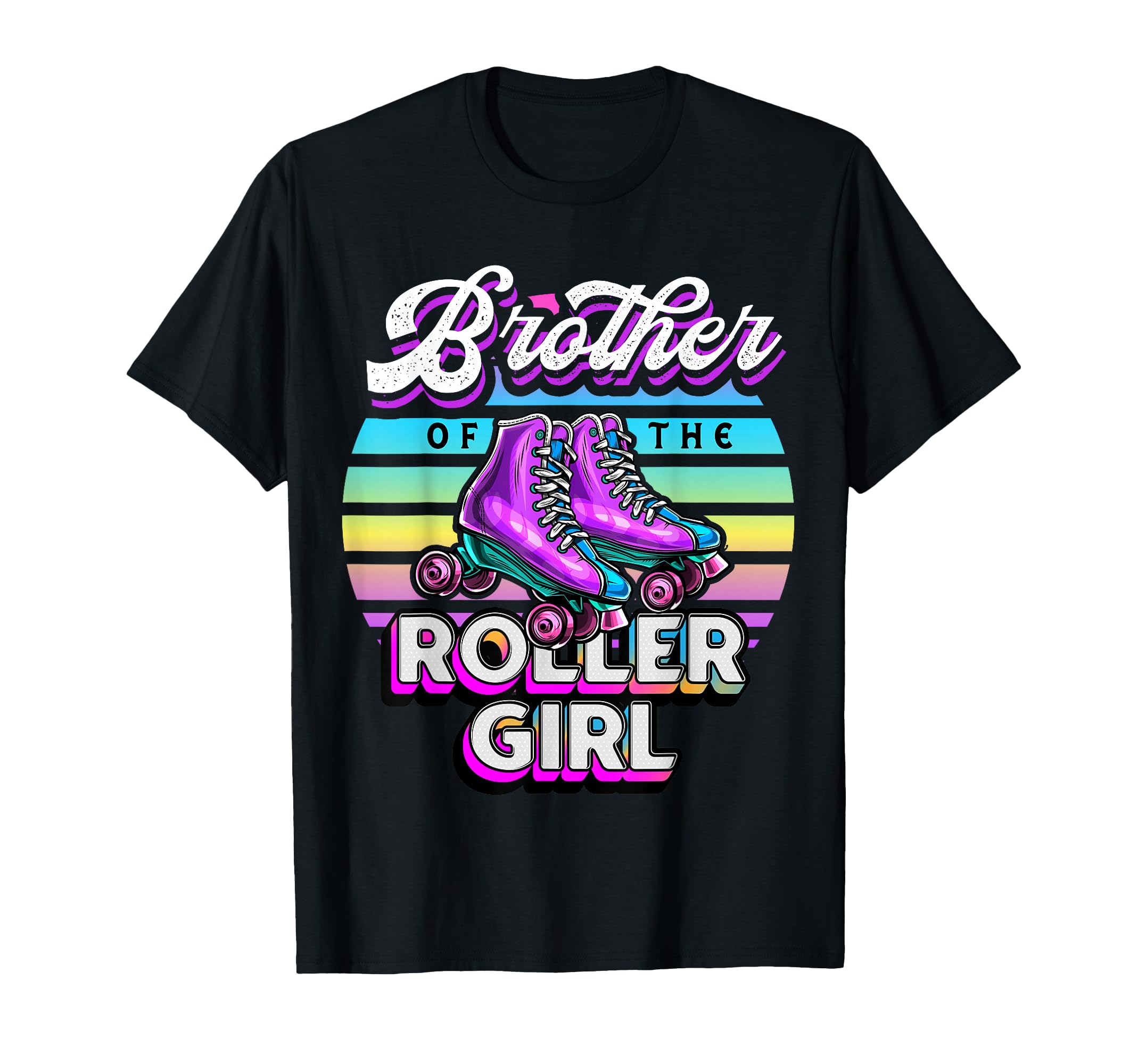 Brother Roller Roller Skating T-Shirt - Custom Art Print Men Women - T-Shirt, Sweatshirt, Hoodie