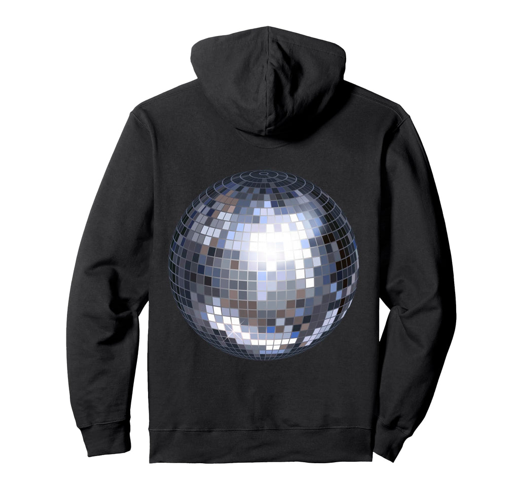 Aesthetic Disco Mirror Ball Trend Hoodie - Casual Everyday Wear for Adults - T-Shirt, Sweatshirt, Hoodie