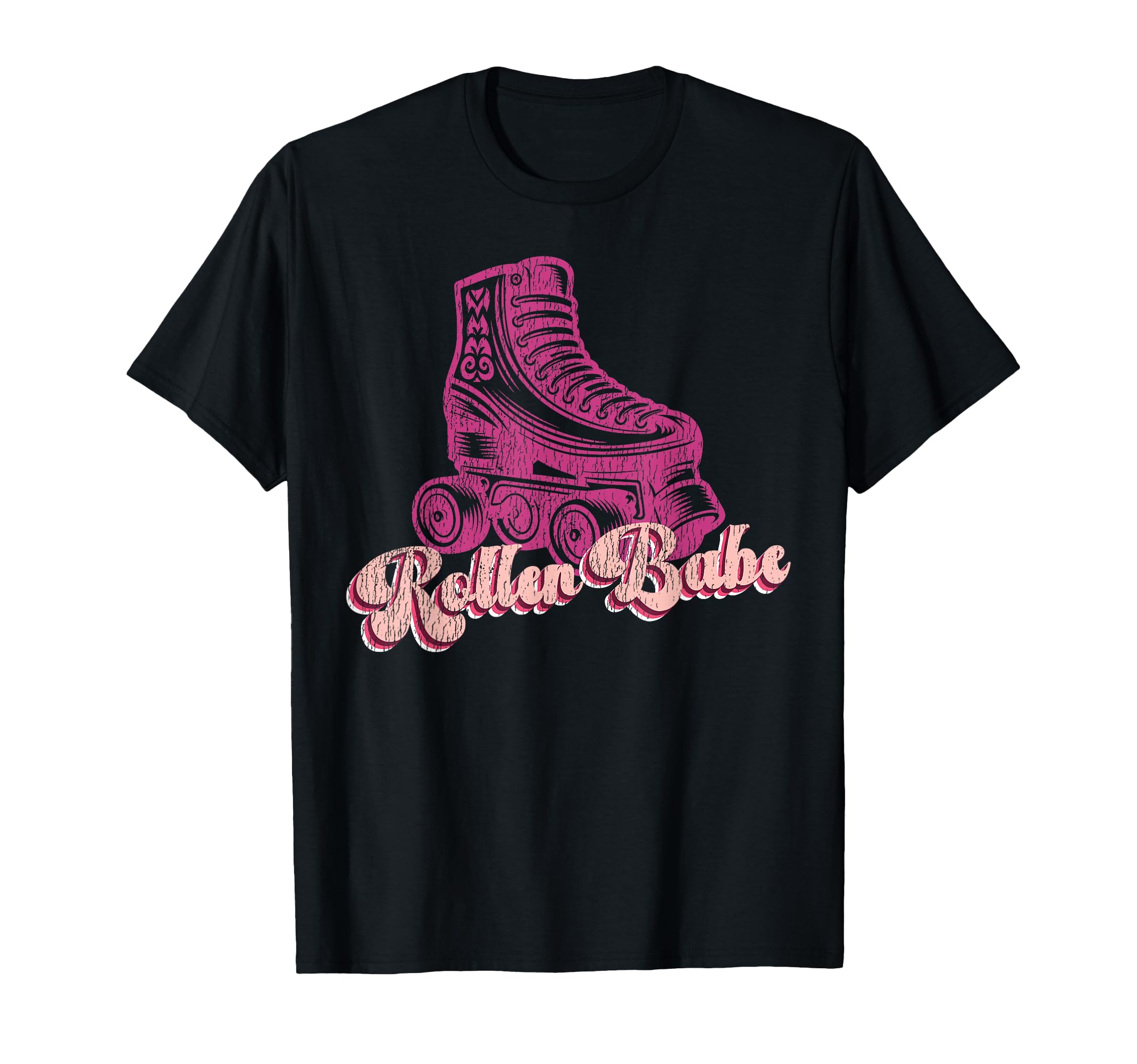 Roller Skating Skate 1970S Roller Babe T-Shirt - Unique Graphic Unisex - T-Shirt, Sweatshirt, Hoodie