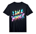 I Am Winner Spirit Week Field Day T-Shirt - Minimalist Print Men Women - T-Shirt, Sweatshirt, Hoodie