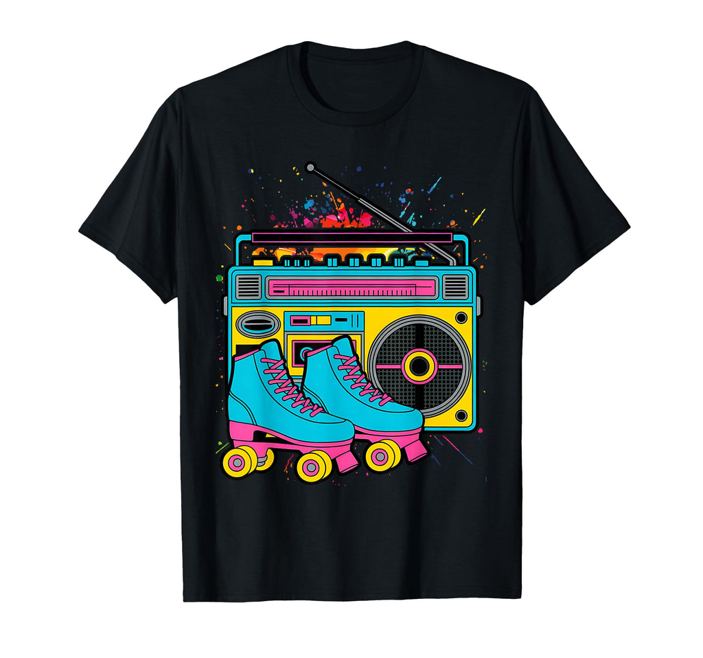Rollerskates Funny 80S Roller Skating T-Shirt - Novelty Apparel for Adults - T-Shirt, Sweatshirt, Hoodie