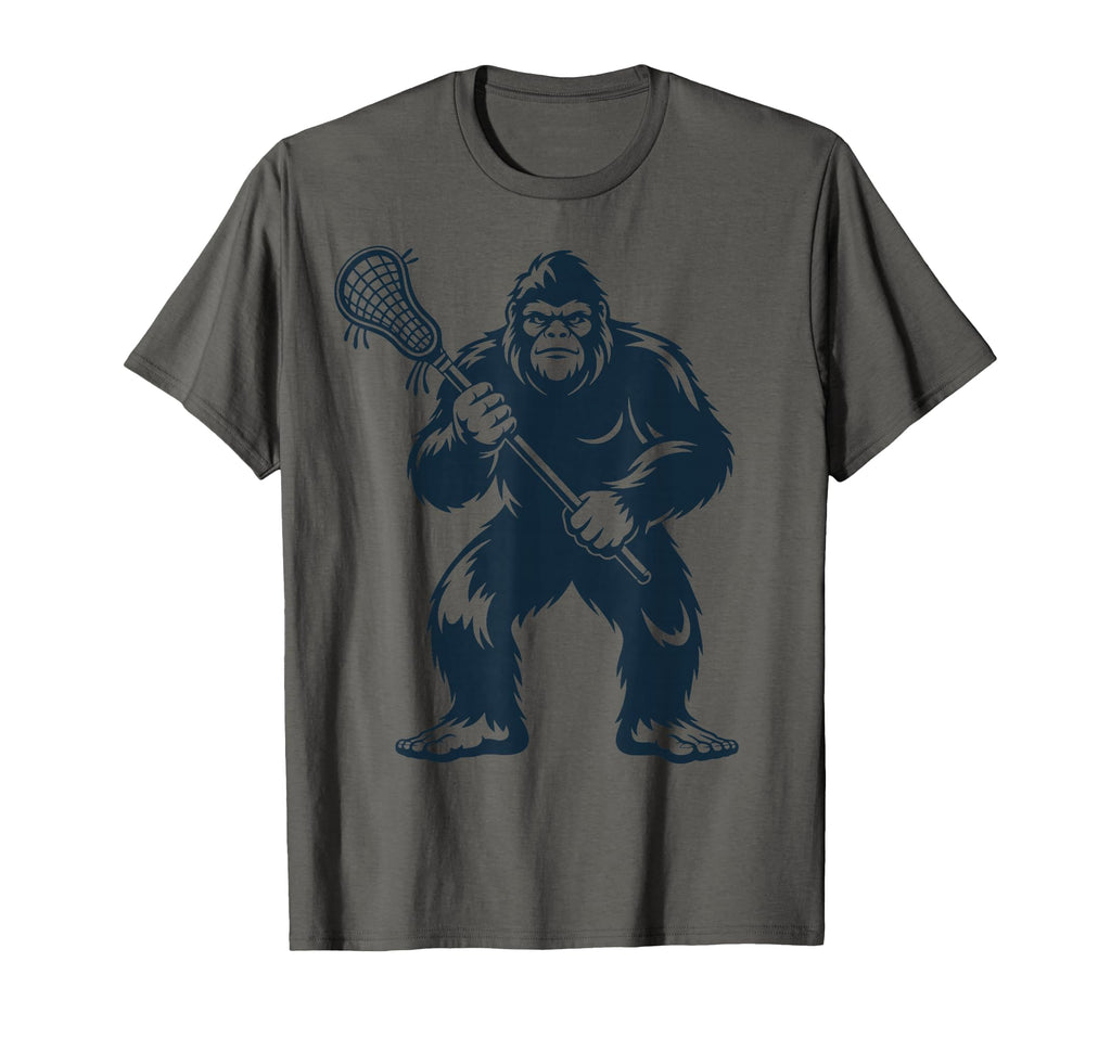 Lacrosse Bigfoot Lax Sasquatch T-Shirt - Unique Graphic for Adults - T-Shirt, Sweatshirt, Hoodie