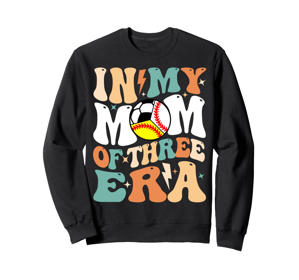 My Baseball Softball Soccer Mom Era Sweatshirt - Custom Art Print Unisex - T-Shirt, Sweatshirt, Hoodie
