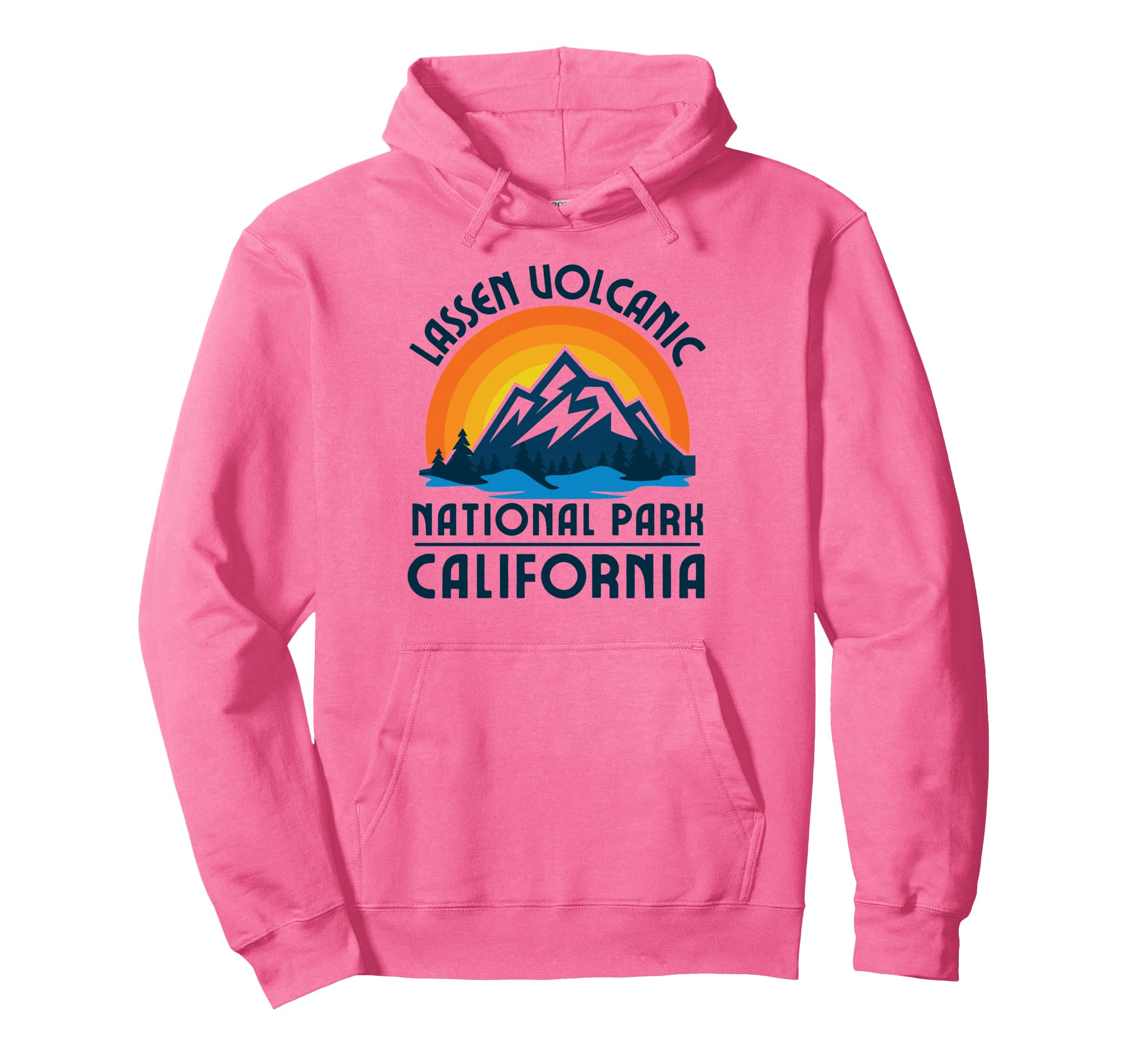 Lassen Volcanic National Park Sweatshirt - Graphic Print Men Women - T-Shirt, Sweatshirt, Hoodie