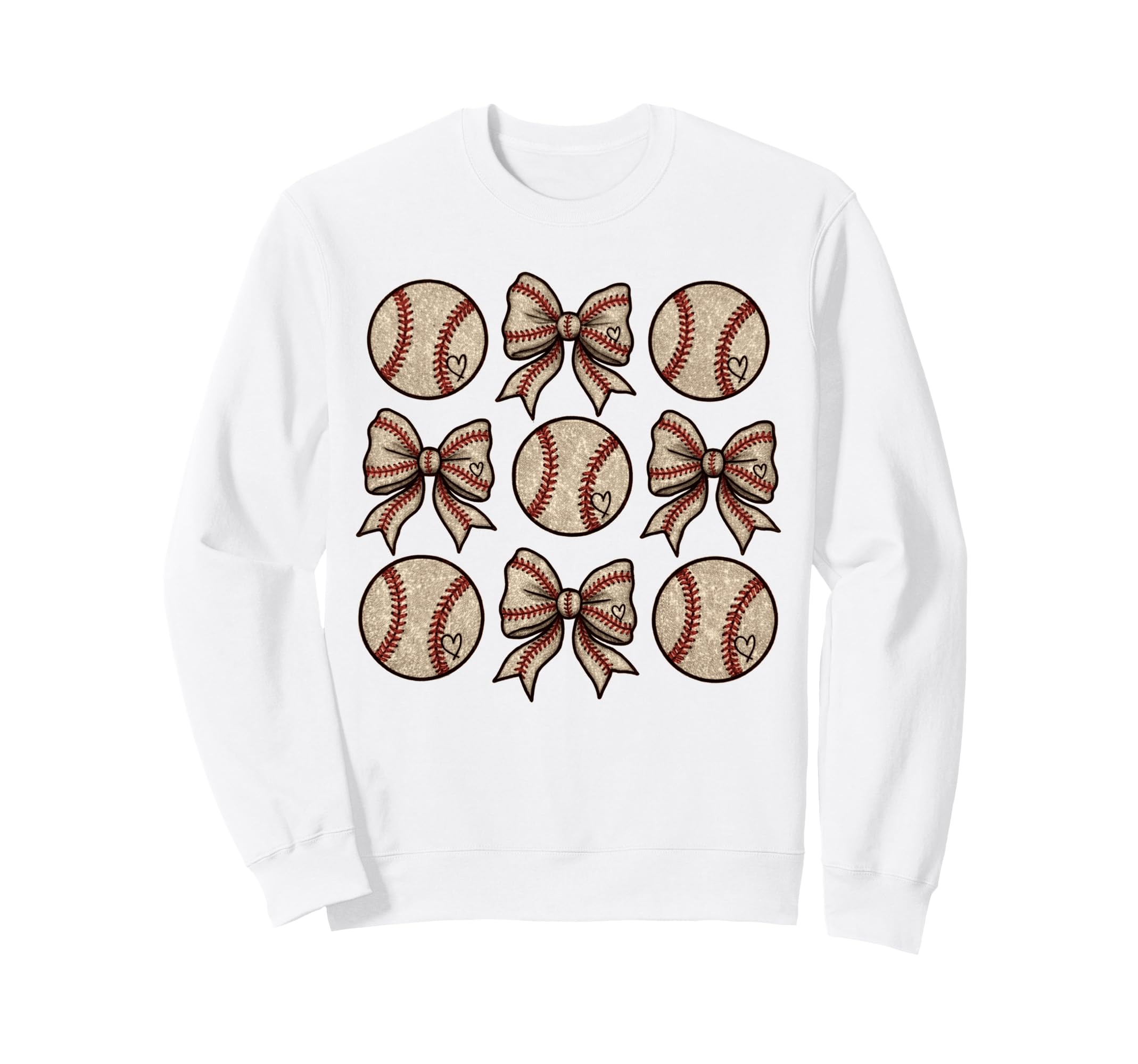 Soccer Bow Game Day Baseball Coquette Sweatshirt - Streetwear Style Unisex - T-Shirt, Sweatshirt, Hoodie