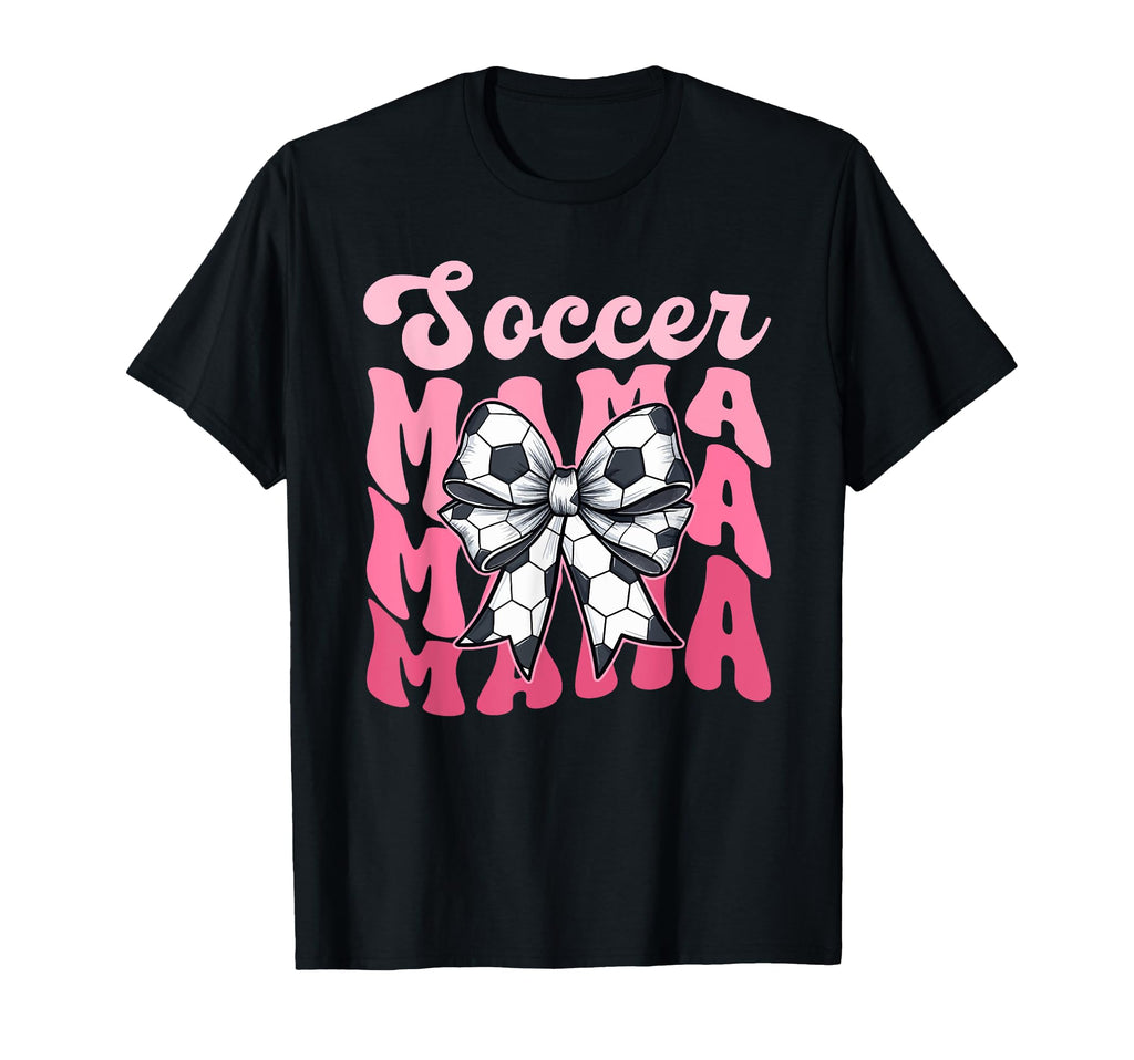 Soccer Mama Mothers Day Bow Tie T-Shirt - Streetwear Style for Adults - T-Shirt, Sweatshirt, Hoodie