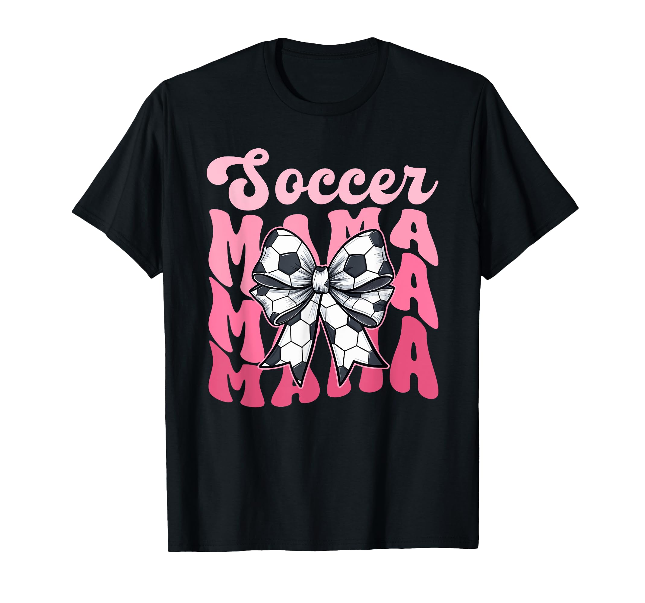 Soccer Mama Mothers Day Bow Tie T-Shirt - Streetwear Style for Adults - T-Shirt, Sweatshirt, Hoodie