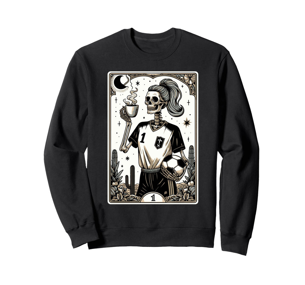 Soccer Mom Soccer Mum Tarot Sweatshirt - Casual Everyday Wear for Adults - T-Shirt, Sweatshirt, Hoodie