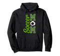 Leopard Soccer Mom Support Soccer Hoodie - Novelty Apparel for Adults - T-Shirt, Sweatshirt, Hoodie