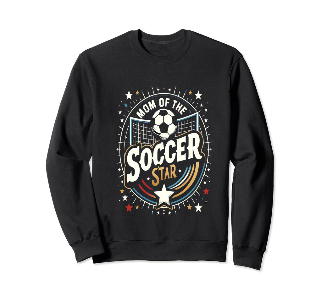 Soccer Birthday Birthday Mom Sweatshirt - Aesthetic Graphic Men Women - T-Shirt, Sweatshirt, Hoodie