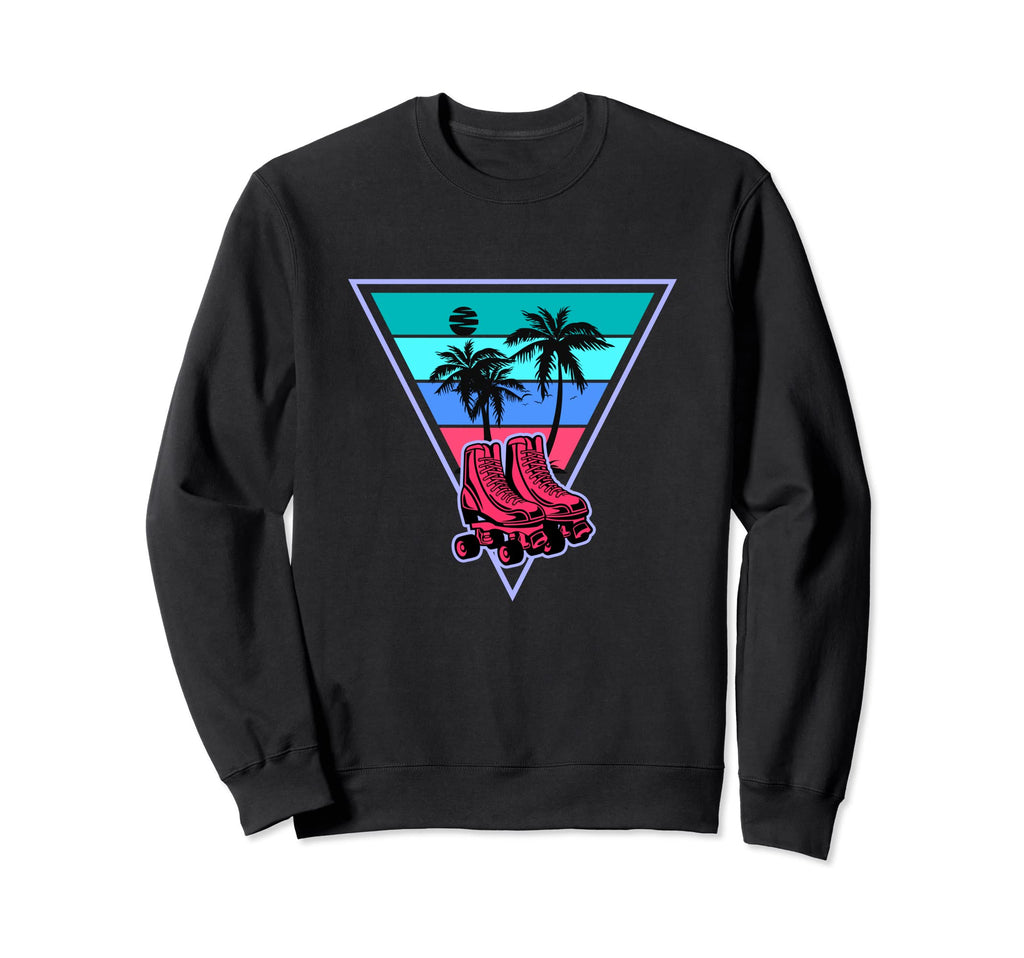 80S Roller Skating Roller Skating Sweatshirt - Casual Everyday Wear Unisex - T-Shirt, Sweatshirt, Hoodie
