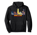Dallas Video Arcade Gamer Gaming 80S Hoodie - Minimalist Print Men Women - T-Shirt, Sweatshirt, Hoodie