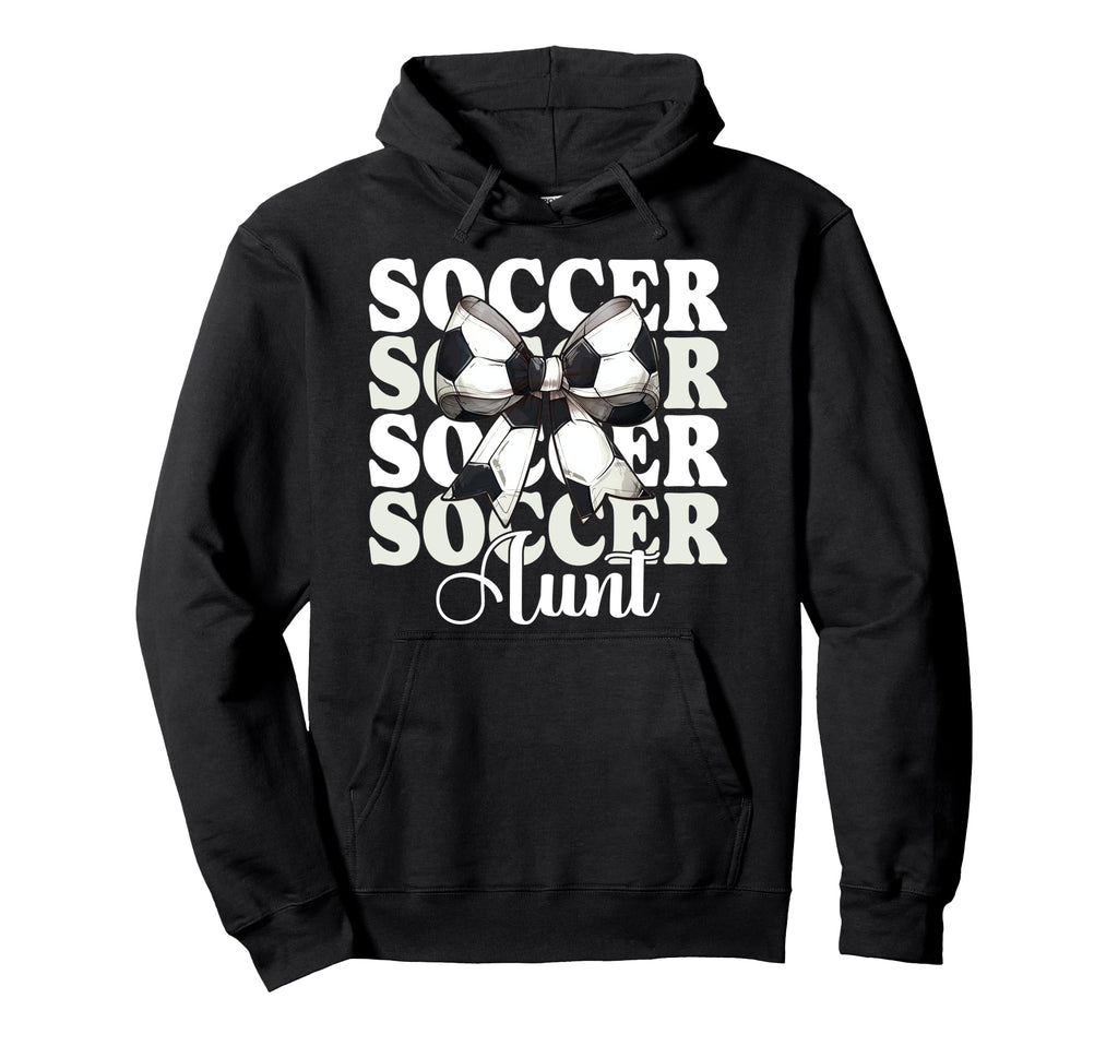 Womens Coquette Bow Ribbon Soccer Player Hoodie - Custom Art Print Unisex - T-Shirt, Sweatshirt, Hoodie
