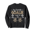 My Favorite Goalie Calls Me Popo Sweatshirt - Novelty Apparel for Adults - T-Shirt, Sweatshirt, Hoodie