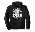 Proud Stepmom 2026 Senior Soccer Ball Hoodie - Custom Art Print for Adults - T-Shirt, Sweatshirt, Hoodie