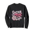 Soccer Mom Life Leopard Mama Sweatshirt - Graphic Print for Adults - T-Shirt, Sweatshirt, Hoodie