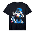 6Th Birthday Soccer Ice Cream Drip 6 T-Shirt - Minimalist Print for Adults - T-Shirt, Sweatshirt, Hoodie