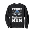 Proud Hockey Goalkeeper Mom Ice Sweatshirt - Graphic Print for Adults - T-Shirt, Sweatshirt, Hoodie