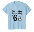 6 Year Old Soccer Birthday Party 6Th T-Shirt - Graphic Print Unisex - T-Shirt, Sweatshirt, Hoodie