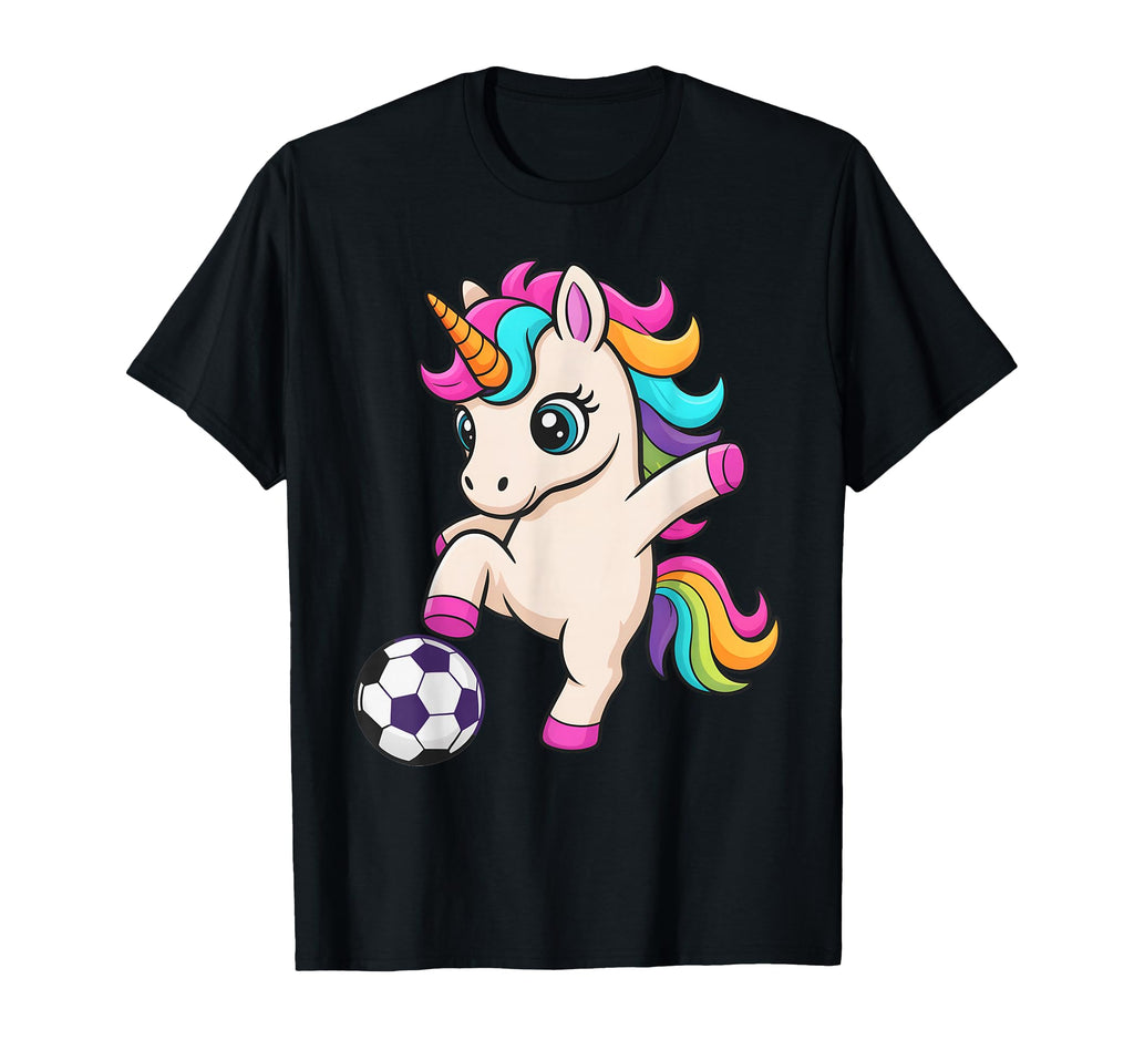 Funny Soccer Unicorn Just Who Loves T-Shirt - Novelty Apparel Men Women - T-Shirt, Sweatshirt, Hoodie
