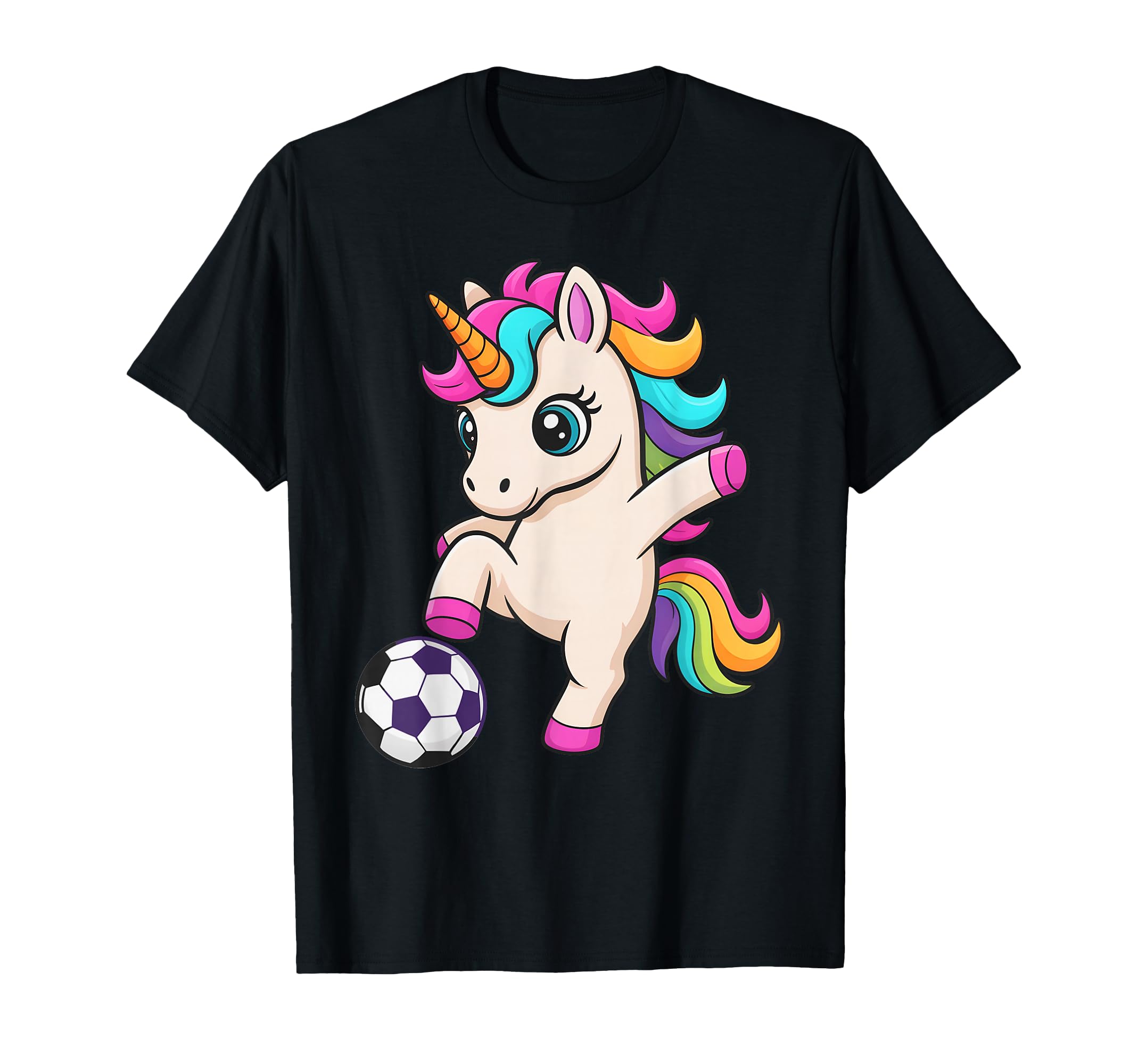 Funny Soccer Unicorn Just Who T-Shirt - Casual Everyday Wear for Adults - T-Shirt, Sweatshirt, Hoodie