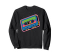 Cassette Tape Old School Hip Hop Sweatshirt - Minimalist Print Unisex - T-Shirt, Sweatshirt, Hoodie