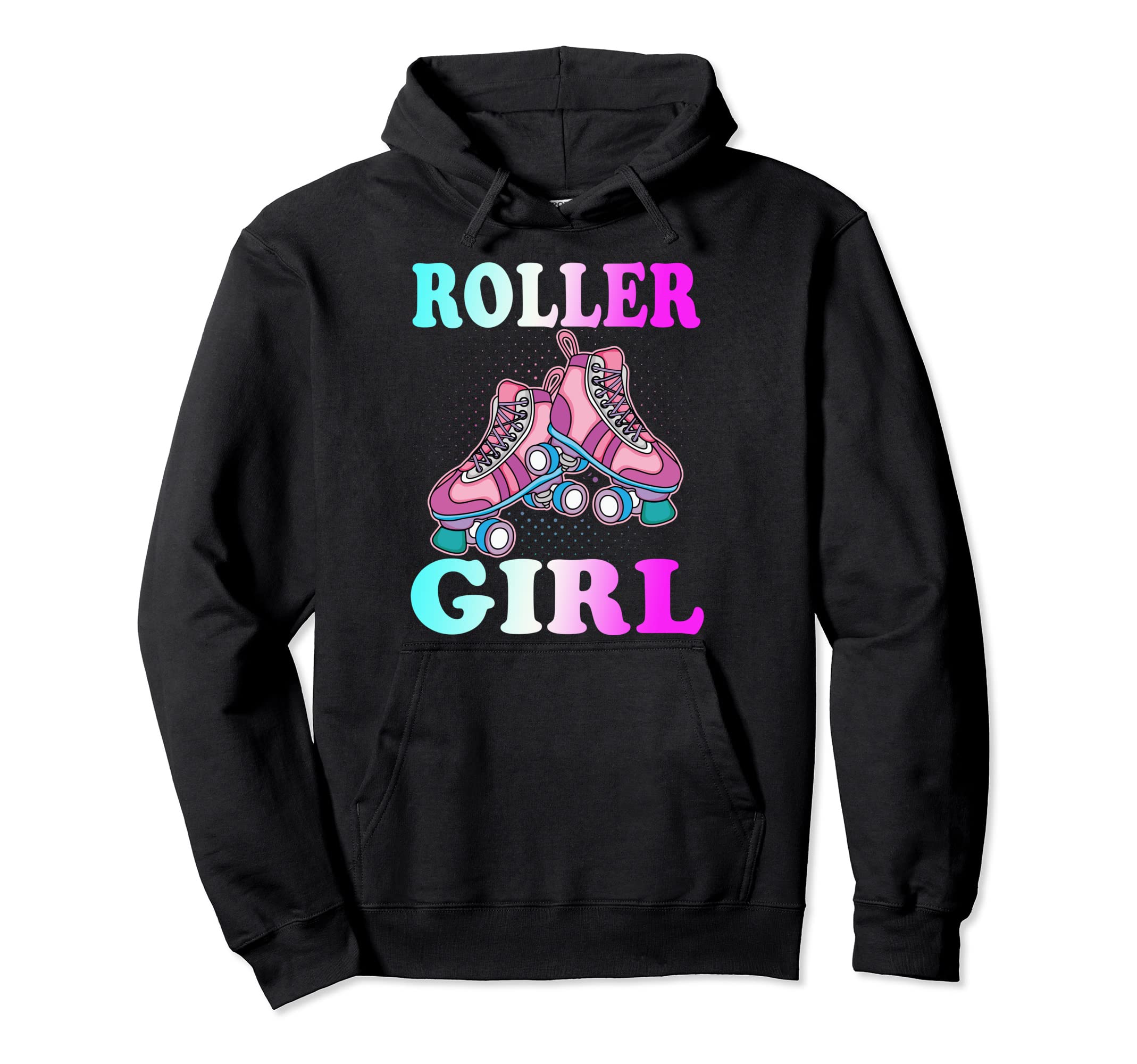 Roller Skater Skating Birthday Skates Hoodie - Minimalist Print Unisex - T-Shirt, Sweatshirt, Hoodie