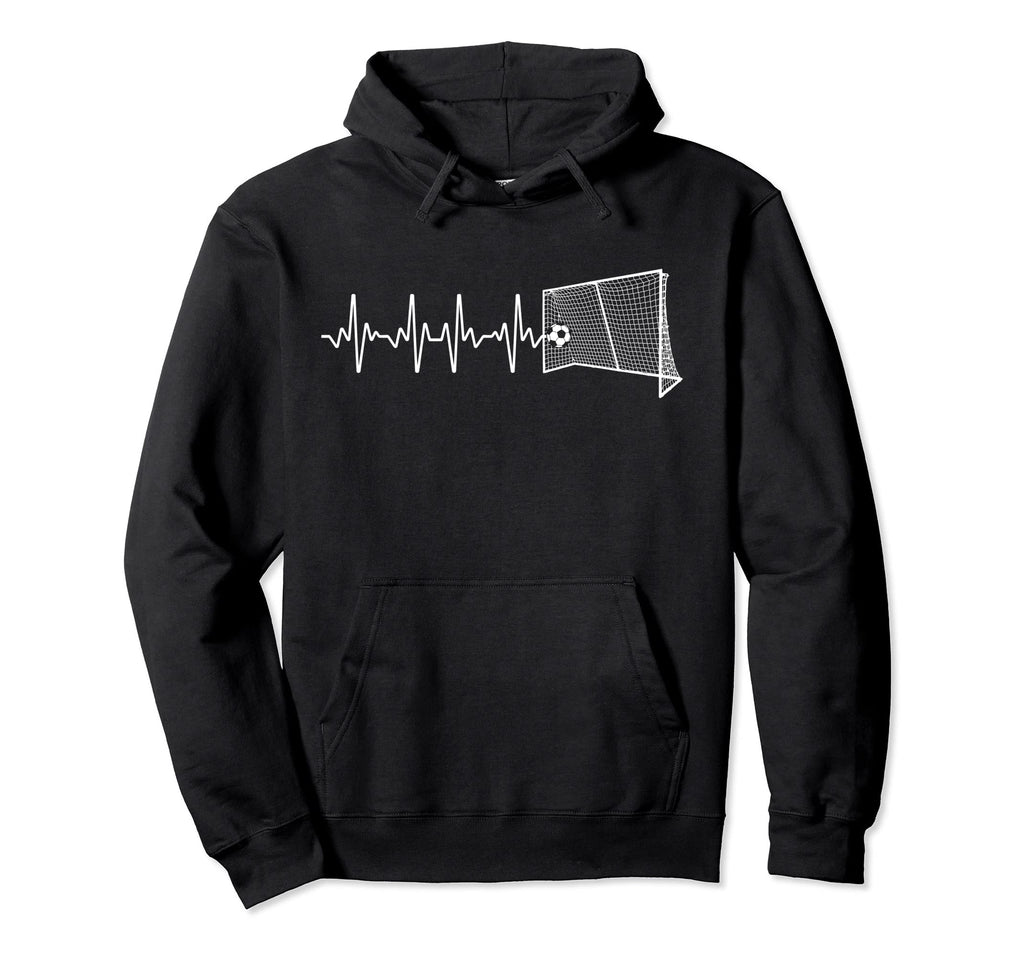Soccer Art Soccer Lover Goalie Hoodie - Minimalist Print for Adults - T-Shirt, Sweatshirt, Hoodie