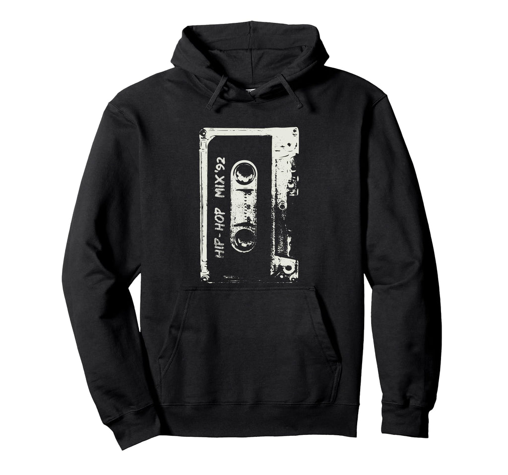 Hip Hop Rap Mixtape Cassette Dj 90S Hoodie - Novelty Apparel for Adults - T-Shirt, Sweatshirt, Hoodie