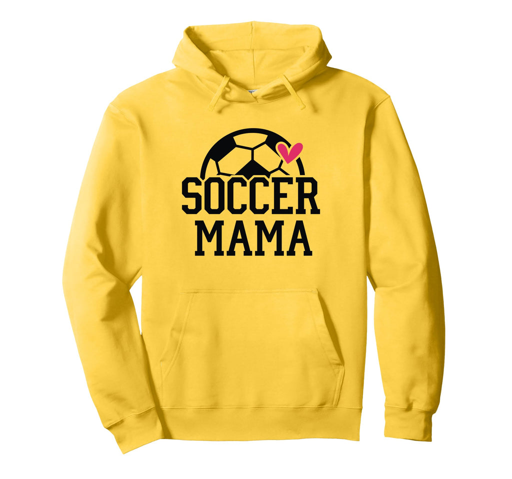Soccer Mom Player Team Mama Sports Hoodie - Fun Novelty Design Unisex - T-Shirt, Sweatshirt, Hoodie