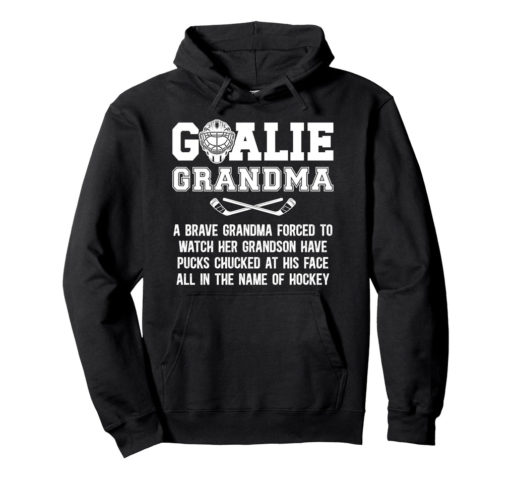 Hockey Goalie Grandma Hockey Keeper Hoodie - Streetwear Style for Adults - T-Shirt, Sweatshirt, Hoodie