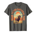 Grand Tetons National Park Bison T-Shirt - Aesthetic Graphic Unisex - T-Shirt, Sweatshirt, Hoodie