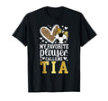 My Favorite Soccer Player Calls Me Tia T-Shirt - Novelty Apparel Unisex - T-Shirt, Sweatshirt, Hoodie